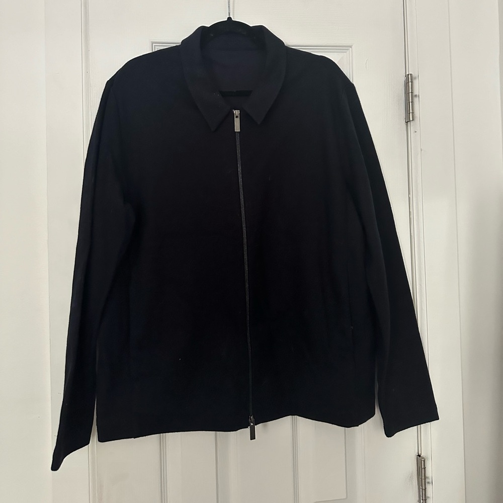 COS zip front shirt/light jacket
